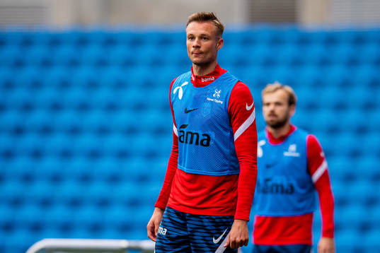 Stian Gregersen of the Norwegian national football team