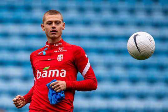Julian Ryerson of the Norwegian national football team