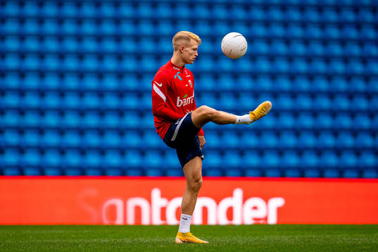 Andreas Hanche-Olsen of the Norwegian national football team