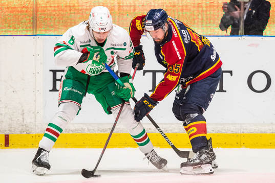 Rögles Tony Sund och Djurgårdens Linus Videll
