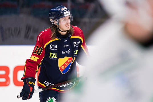 Djurgårdens Marcus Sörensen deppar