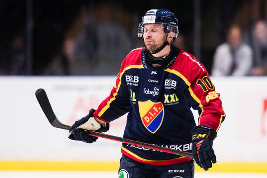 Djurgårdens Niclas Bergfors deppar