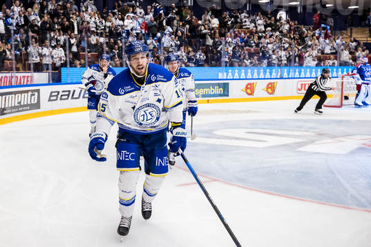 Leksands Max Veronneau jubel
