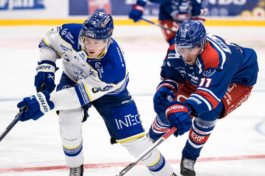 Leksands Calle Själin och Oskarshamns Joakim Thelin
