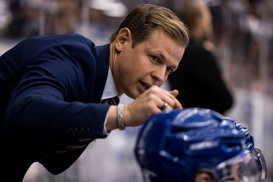 Oskarshamns tränare Martin Filander