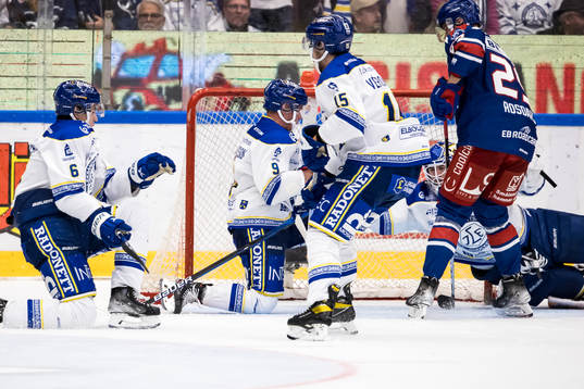 Leksands Alexander Lundqvist och Patrik Zackrisson och Max