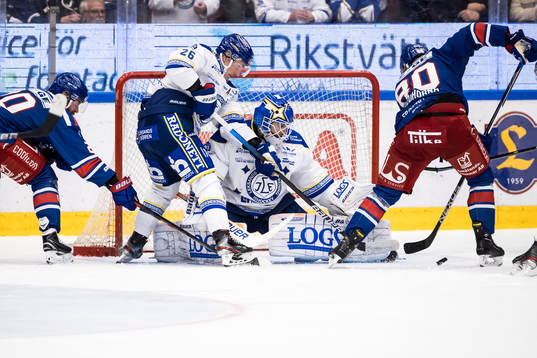 Oskarshamns Tomas Zohorna och Leksands Patrik Norén
