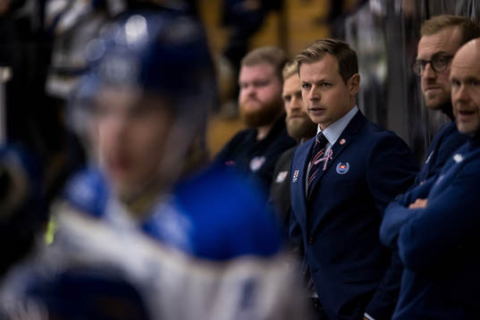 Oskarshamns tränare Martin Filander