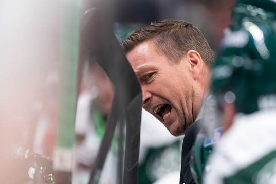 Färjestads tränare Johan Pennerborn