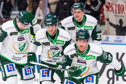 Färjestads Marcus Nilsson jublar