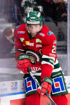Frölundas Joel Lundqvist jublar
