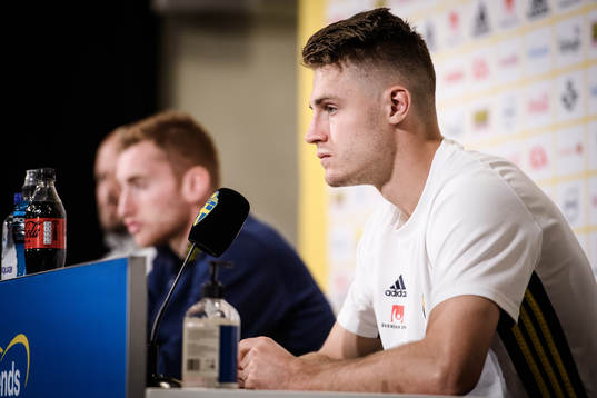 Mattias Svanberg of the Swedish national football team