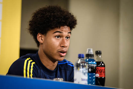 Jens Cajuste of the Swedish national football team