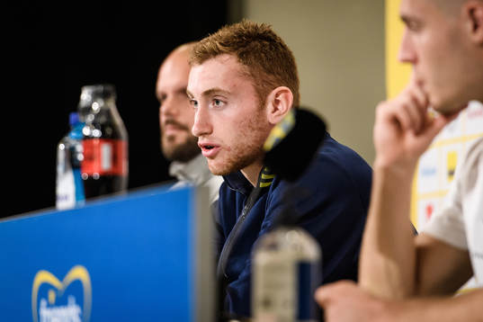 Dejan Kulusevski of the Swedish national football team