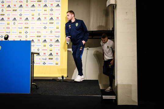Dejan Kulusevski of the Swedish national team