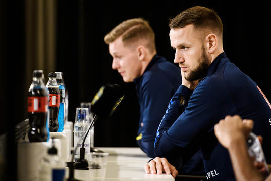 Alexander Milosevic of the Swedish national football team
