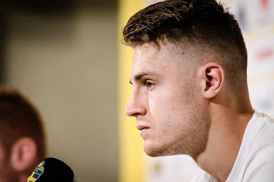 Mattias Svanberg of the Swedish national football team