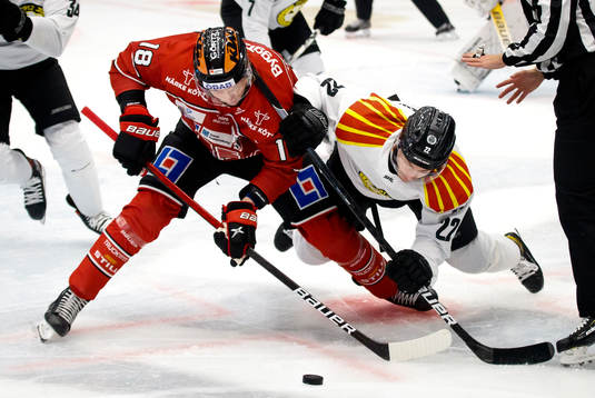 Örebros Rodrigo Abols och Brynäs Adam Pettersson