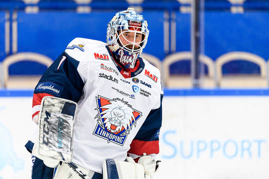 Linköpings målvakt David Rautio