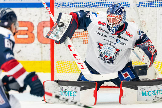Linköpings målvakt Marcus Högberg