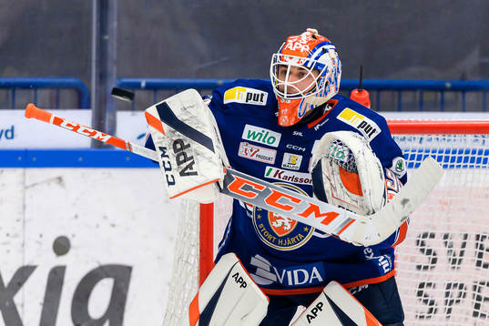 Växjös målvakt Janis Kalnins