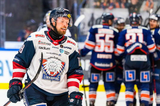 Linköpings Alexander Johansson deppar