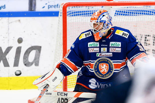 Växjös målvakt Janis Kalnins