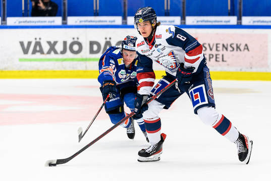 Växjös Olle Lycksell och Linköpings Jonathan Myrenberg