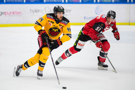 Luleås Jonathan Andersson och Malmö Redhawks Emil