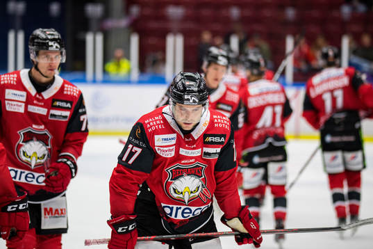 Malmö Redhawks Pathrik Westerholm deppar