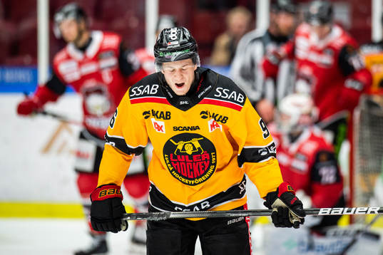 Luleås Pontus Andreasson deppar