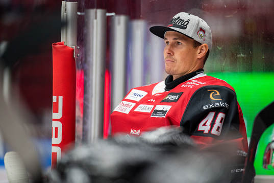 Malmö Redhawks målvakt Irving Leland