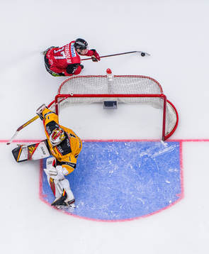 Malmö Redhawks Pathrik Westerholm oroar mot Luleås
