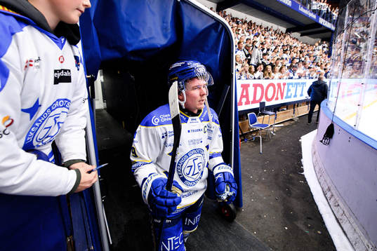 Leksands Patrik Zackrisson utsedd till matchens krigare