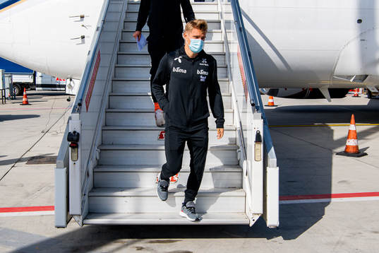 Martin Ødegaard of the Norwegian national football team