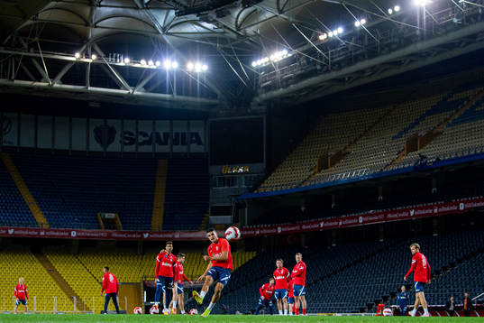 Mohamed Elyounoussi of the Norwegian national football team