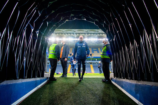 Ståle Solbakken, head coach of the Norwegian national