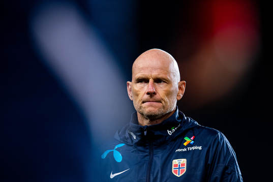 Ståle Solbakken, head coach of the Norwegian national