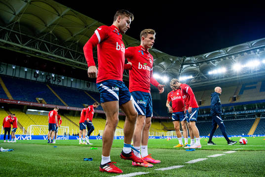 Fredrik André Bjørkan and Marcus Holmgren Pedersen of the