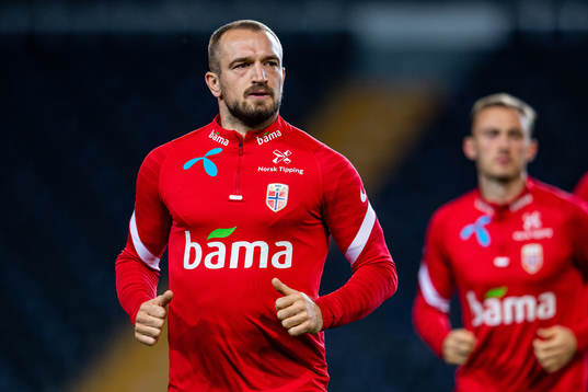 Veton Berisha of the Norwegian national football team