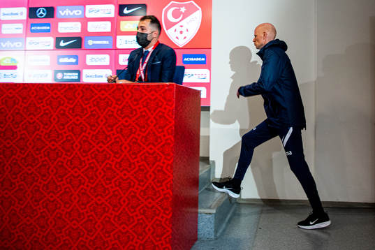 Ståle Solbakken, head coach of the Norwegian national