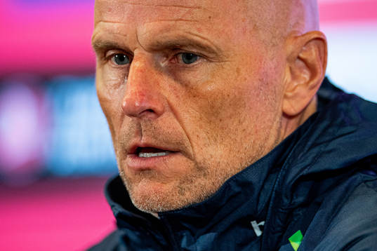 Ståle Solbakken, head coach of the Norwegian national