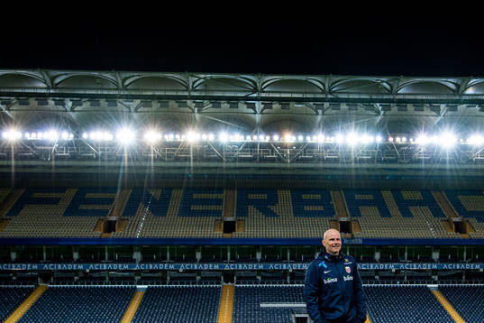 Ståle Solbakken, head coach of the Norwegian national