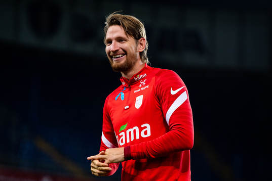 Stefan Strandberg of the Norwegian national football team