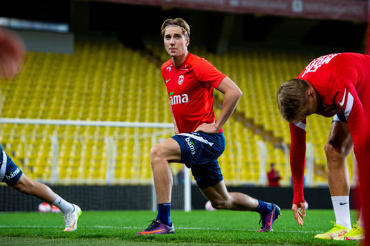 Kristian Thorstvedt of the Norwegian national football team
