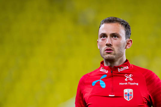 Fredrik Aursnes of the Norwegian national football team