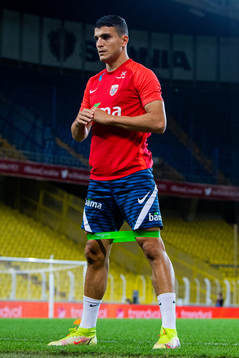 Mohamed Elyounoussi of the Norwegian national football team