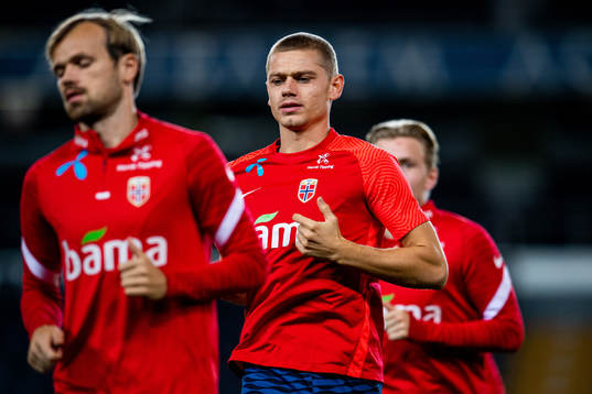 Julian Ryerson of the Norwegian national football team
