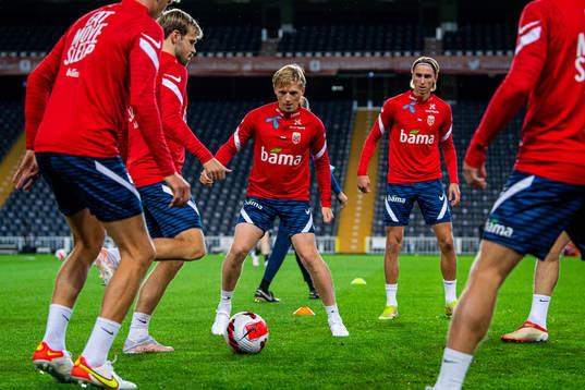 Iver Fossum, Mats Møller Dæhli and Dennis Johnsen of the