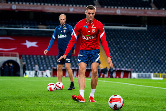 Stian Gregersen of the Norwegian national football team